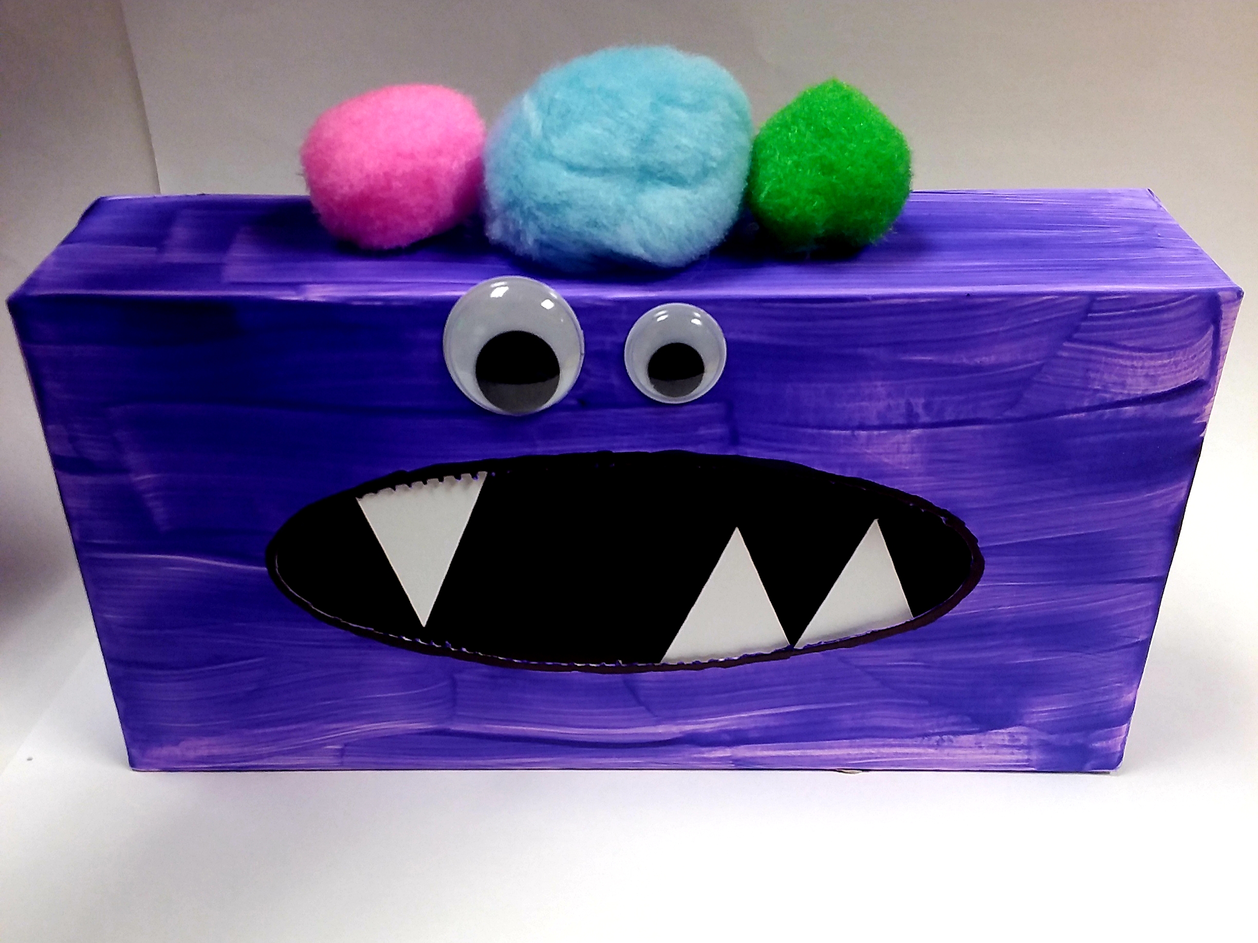 Virtual Craft For Kids Tissue Box Monsters Bay County Library System